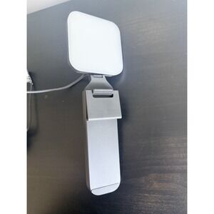 Logitech Litra Glow LED Streaming Light Gray USB Adjustable Mount No Box